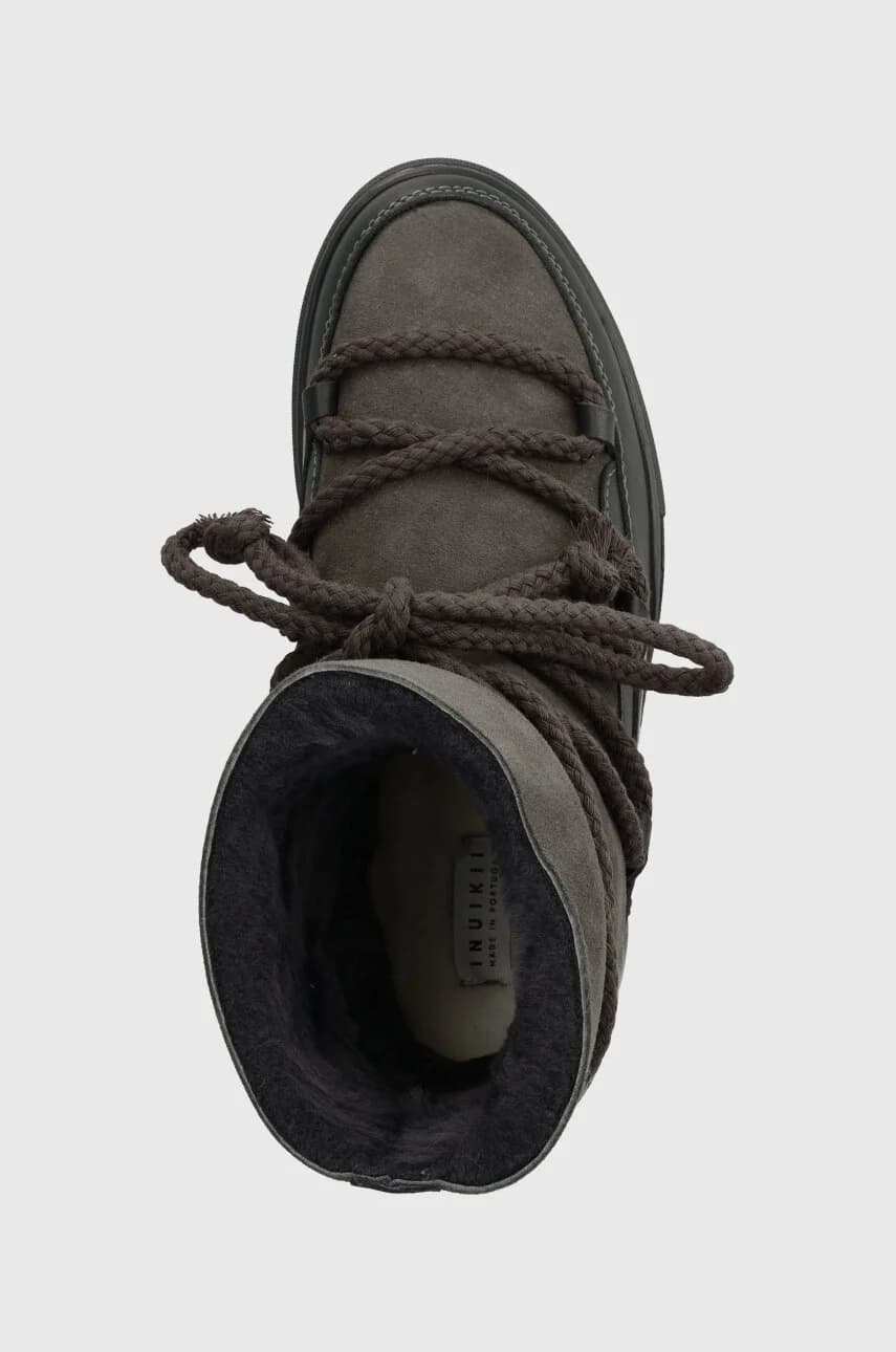 Замшевые зимние ботинки - фото 4