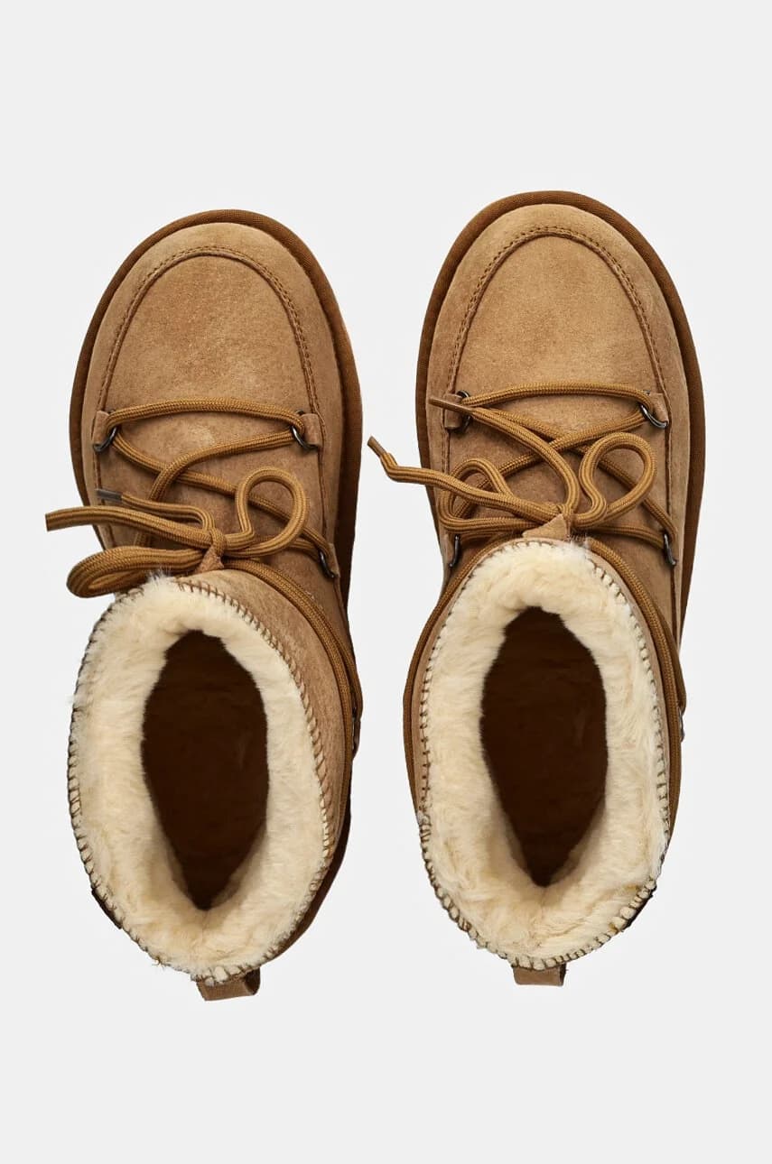 Замшевые зимние ботинки - фото 5