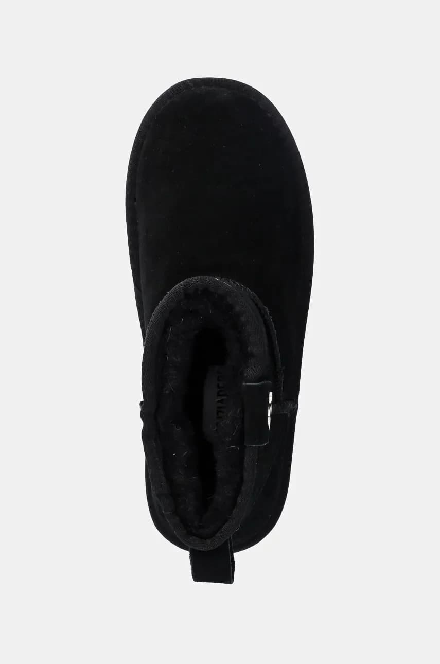 Замшевые зимние сапоги для девочек - фото 4