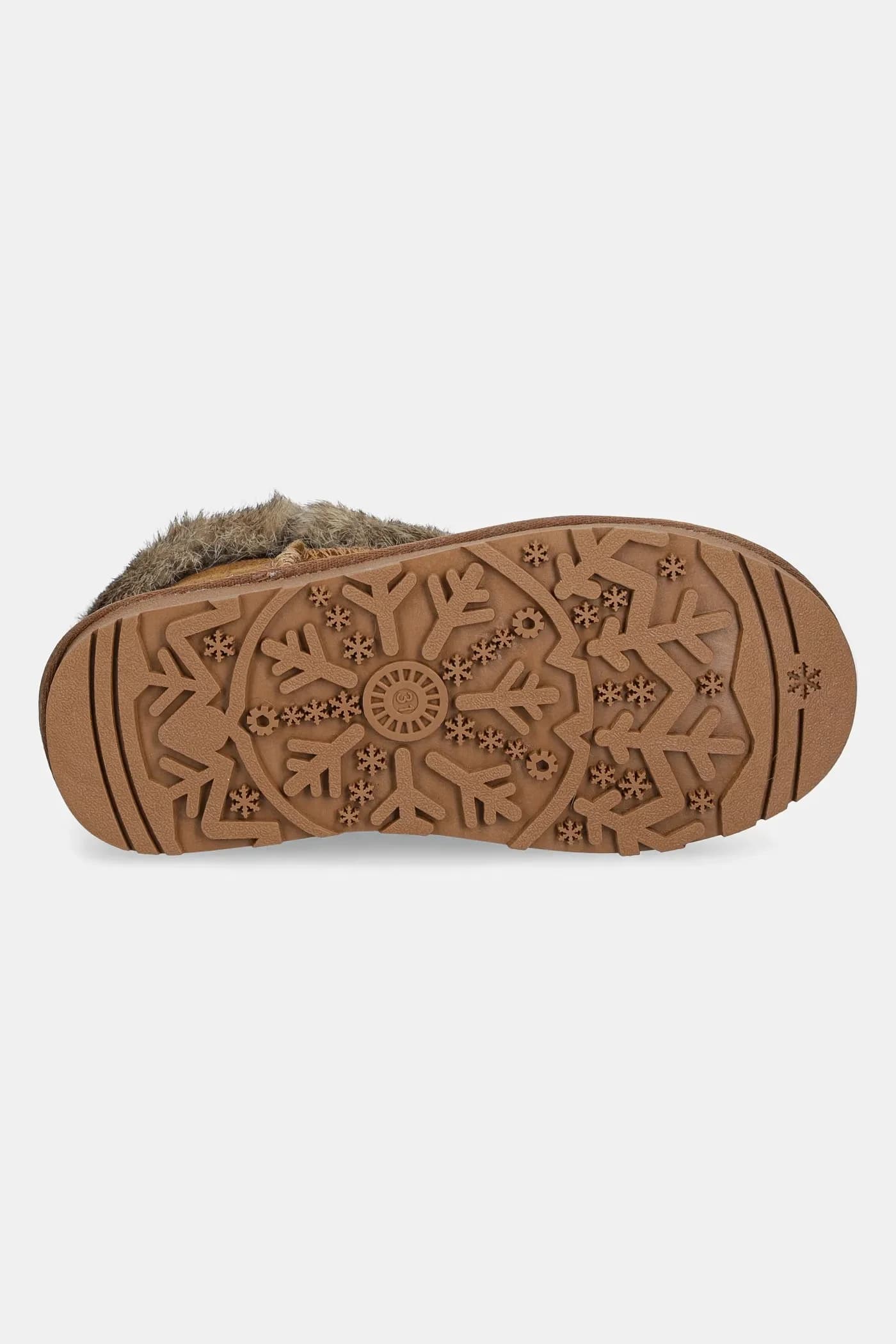 Замшевые зимние сапоги для девочек - фото 5