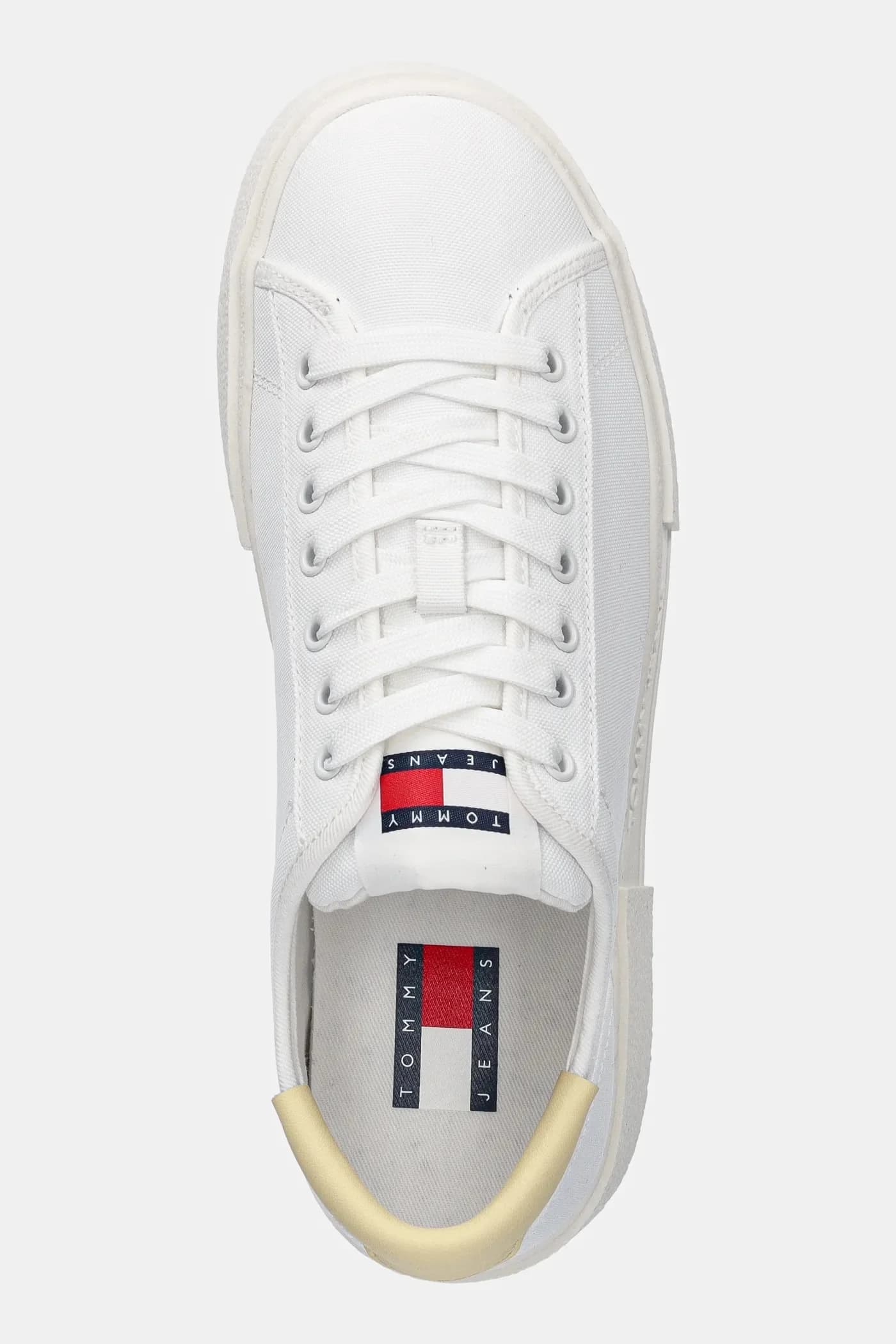 кроссовки FLATFORM CANVAS SNEAKER - фото 4