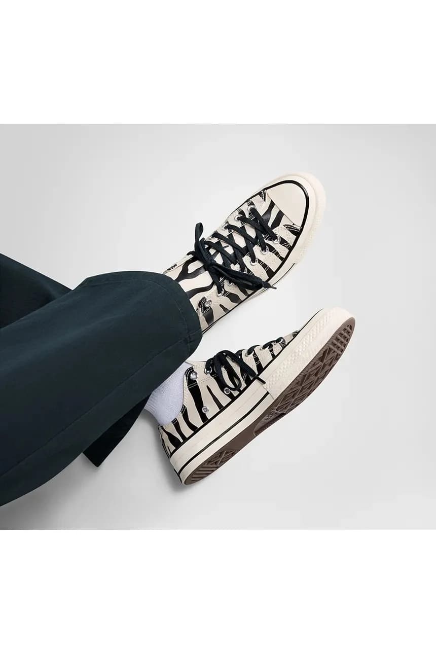 кроссовки Chuck 70 с зеброй - фото 9