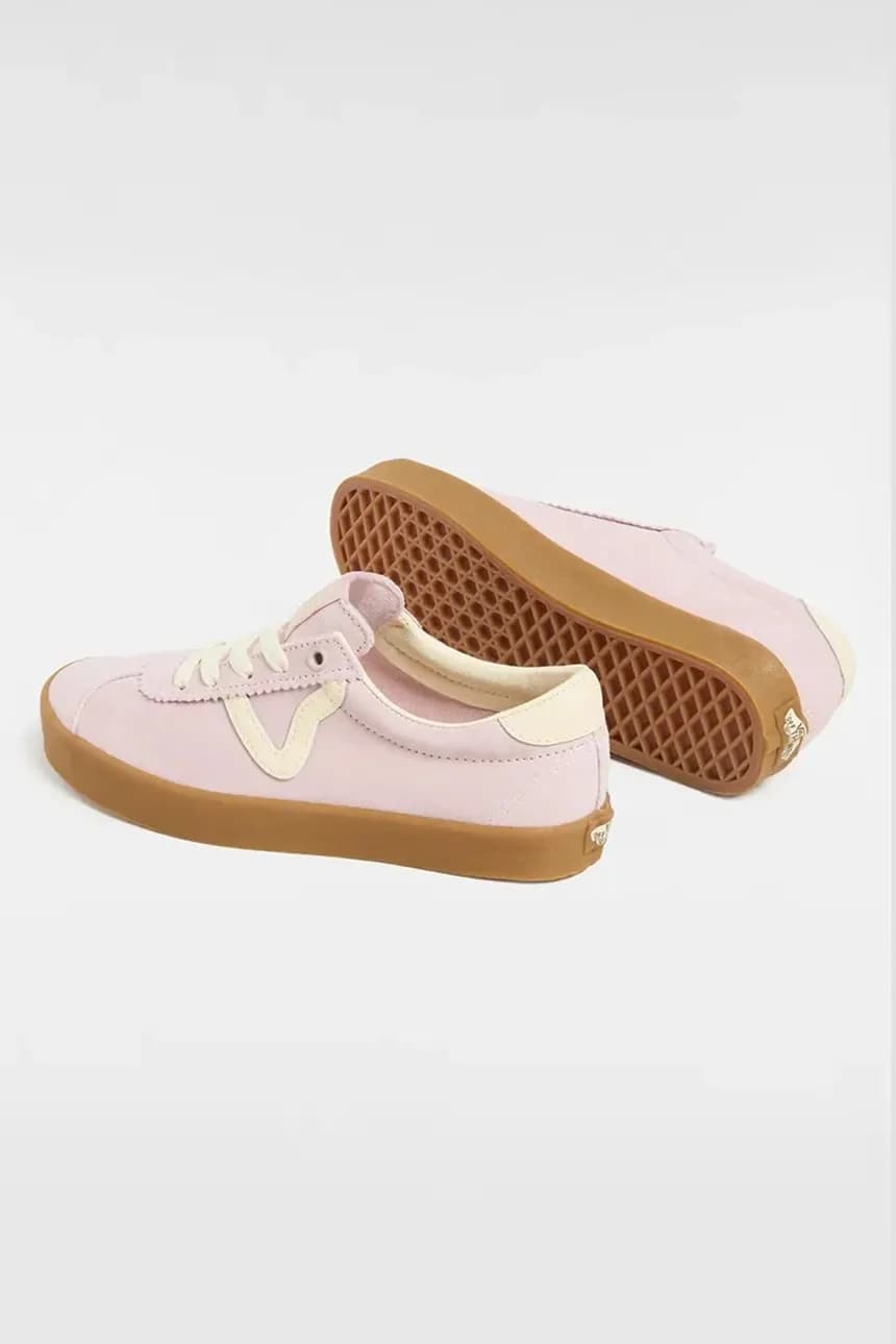 кроссовки Sport Low из замши - фото 4