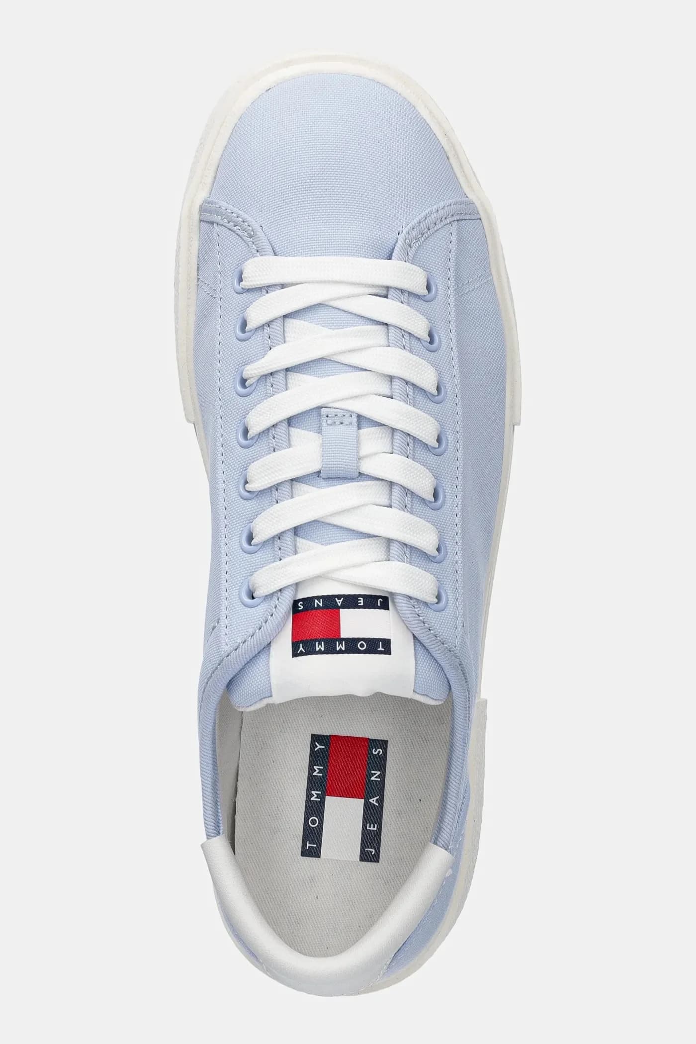 кроссовки FLATFORM CANVAS SNEAKER - фото 4