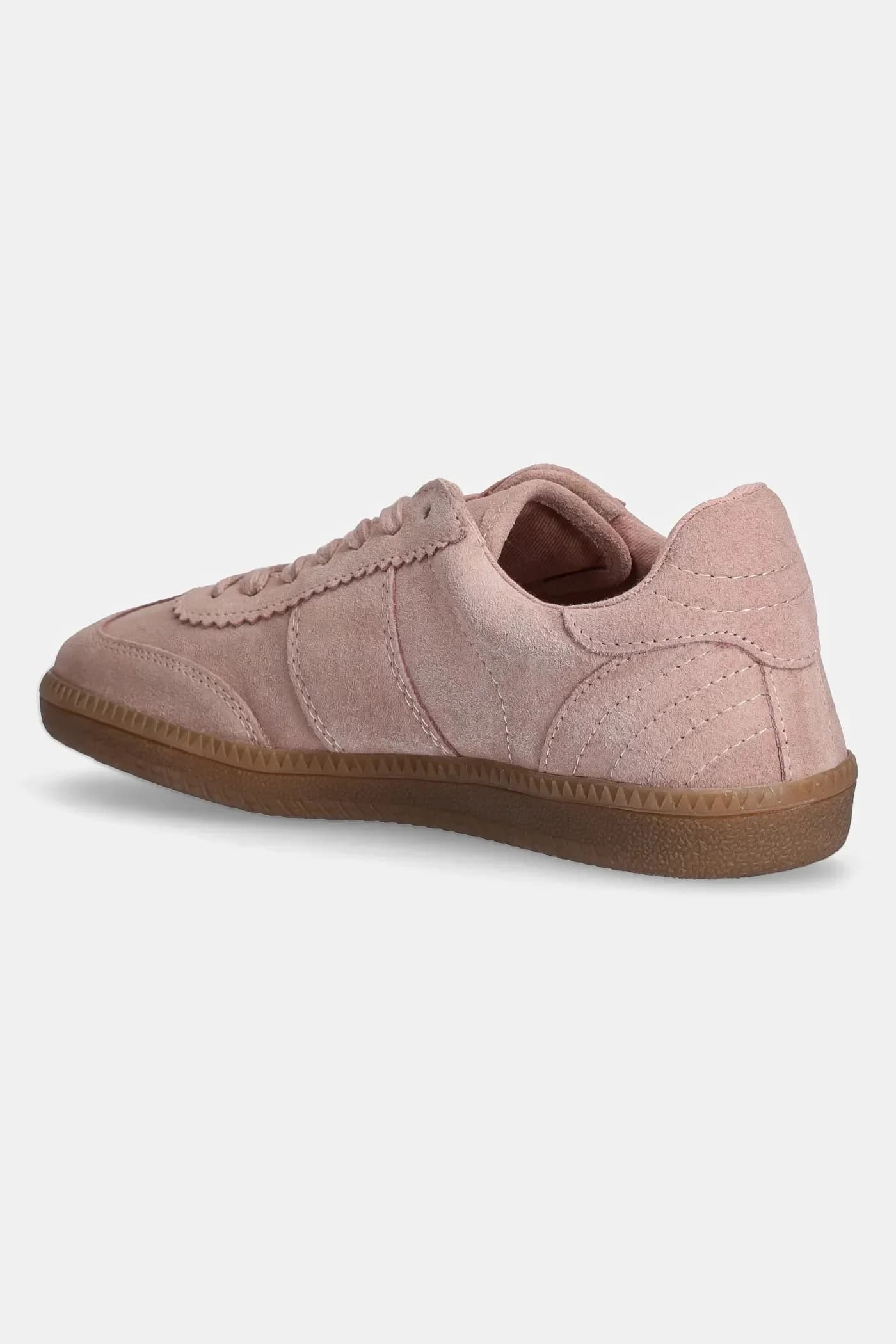 Замшевые кроссовки - фото 4