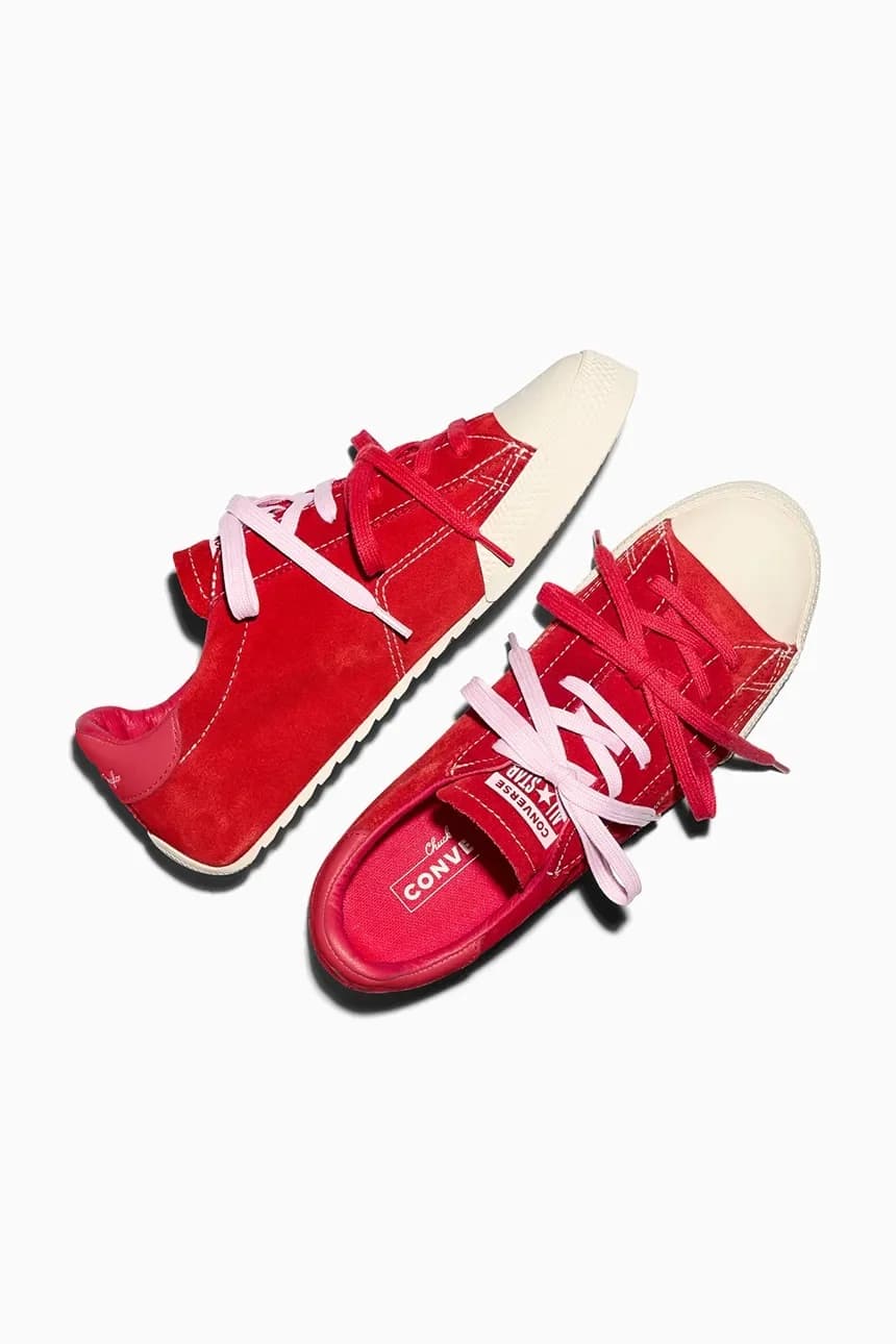 кроссовки Chuck Taylor Lo из замши - фото 6