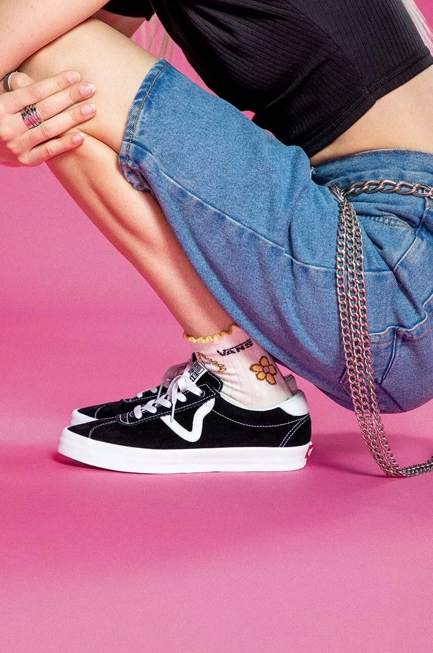 кроссовки Sport Low из замши - фото 6