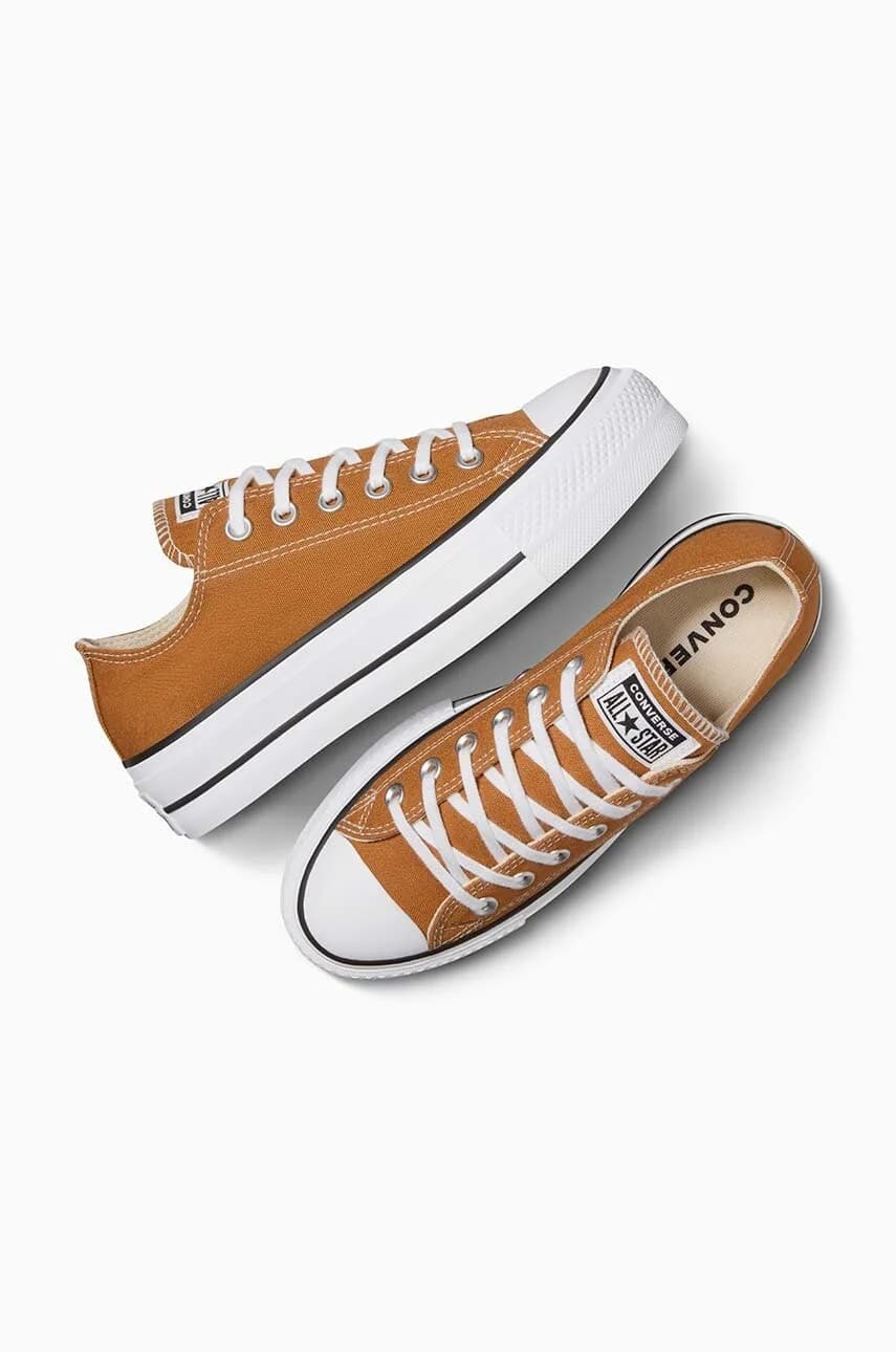 кроссовки Chuck Taylor All Star Lift апельсин для женщин - фото 7