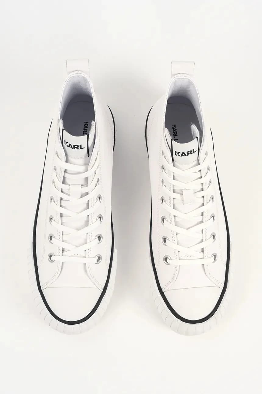 кожаные кроссовки KAMPUS MAX NFT - фото 4