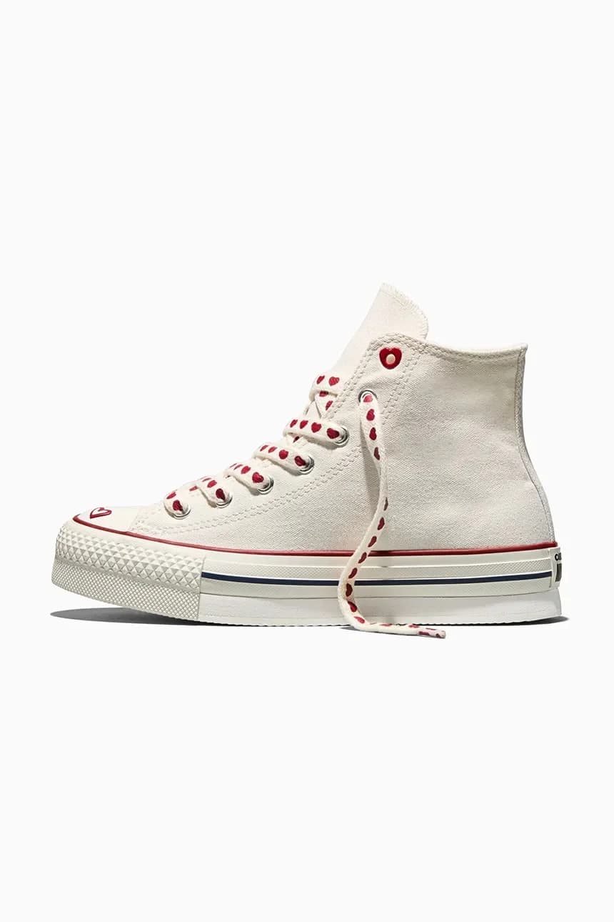 кроссовки Chuck Taylor All Star Eva Lift ко Дню святого Валентина - фото 4
