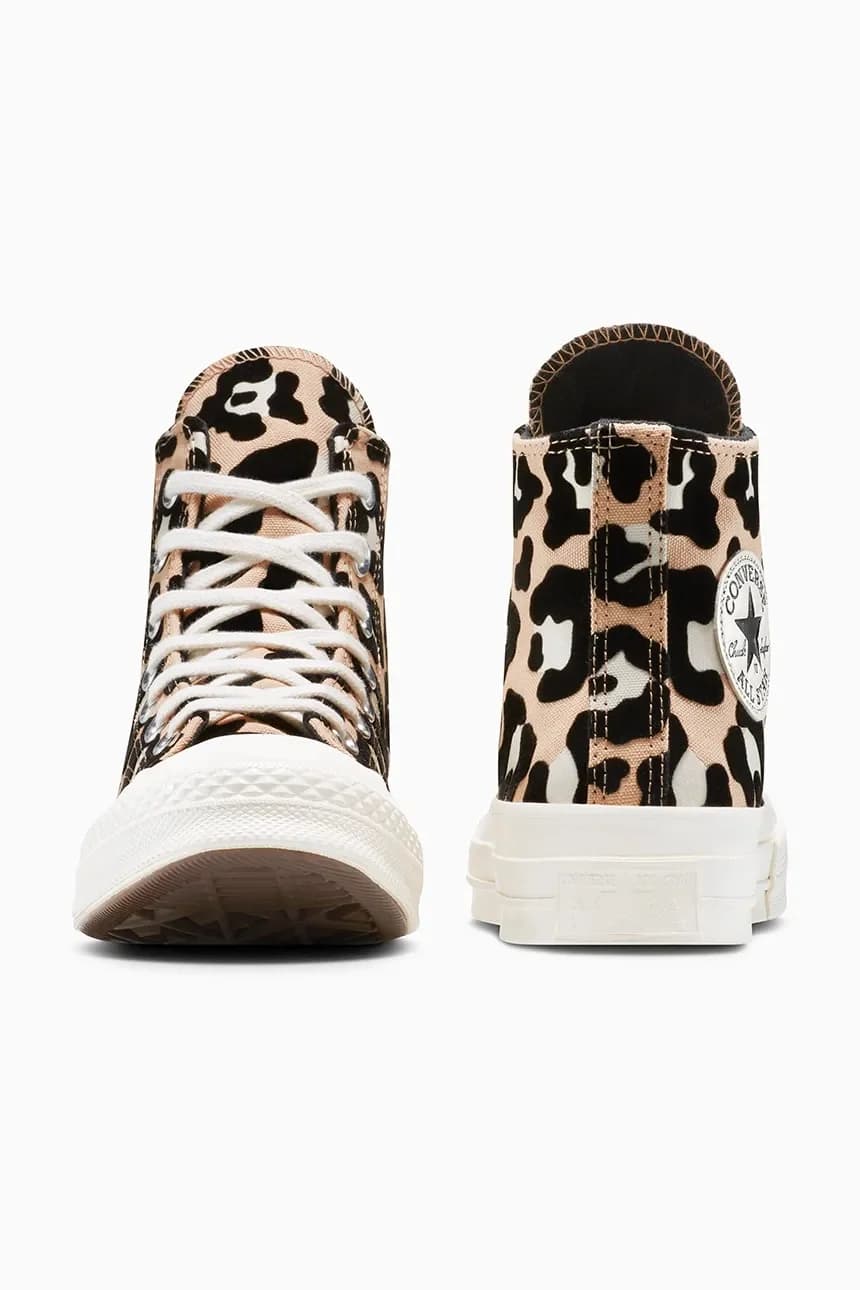 кроссовки Chuck 70 с леопардовым принтом - фото 3