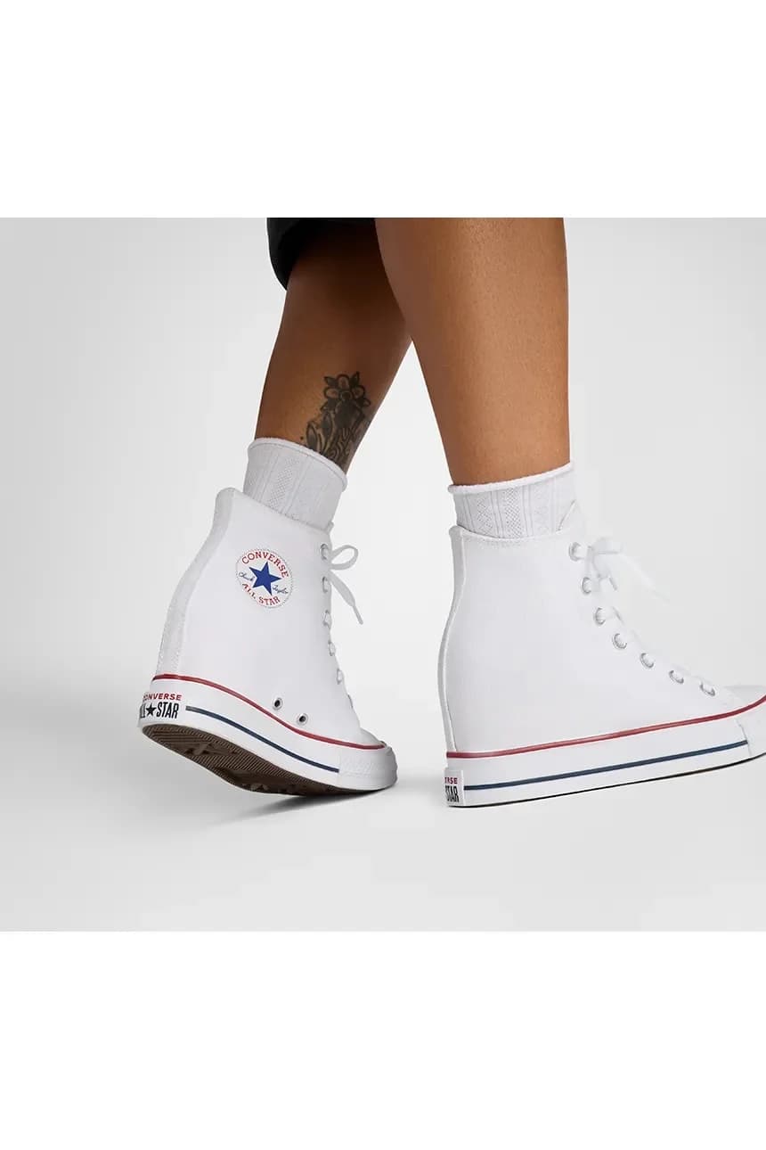 кроссовки Chuck Taylor All Star на танкетке - фото 9