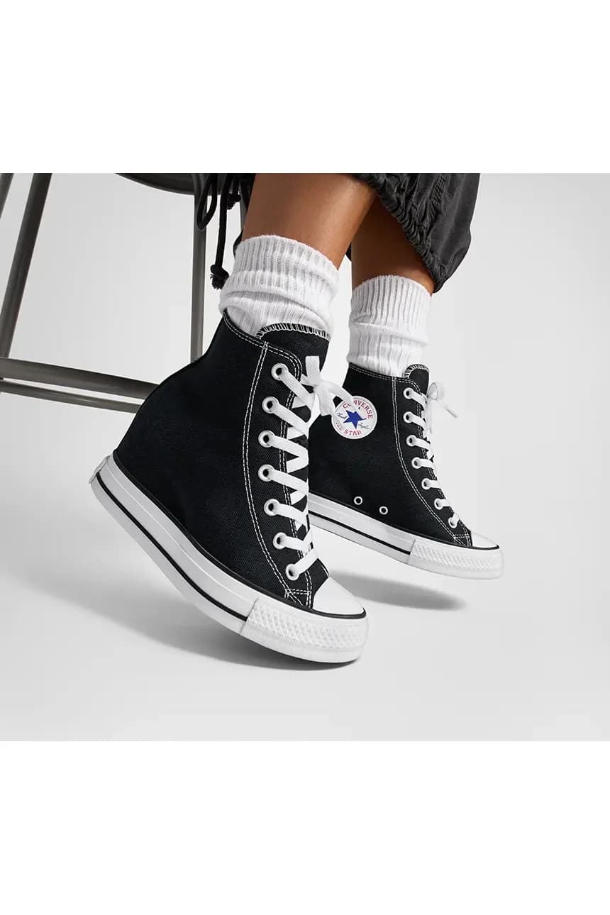 кроссовки Chuck Taylor All Star на танкетке - фото 6