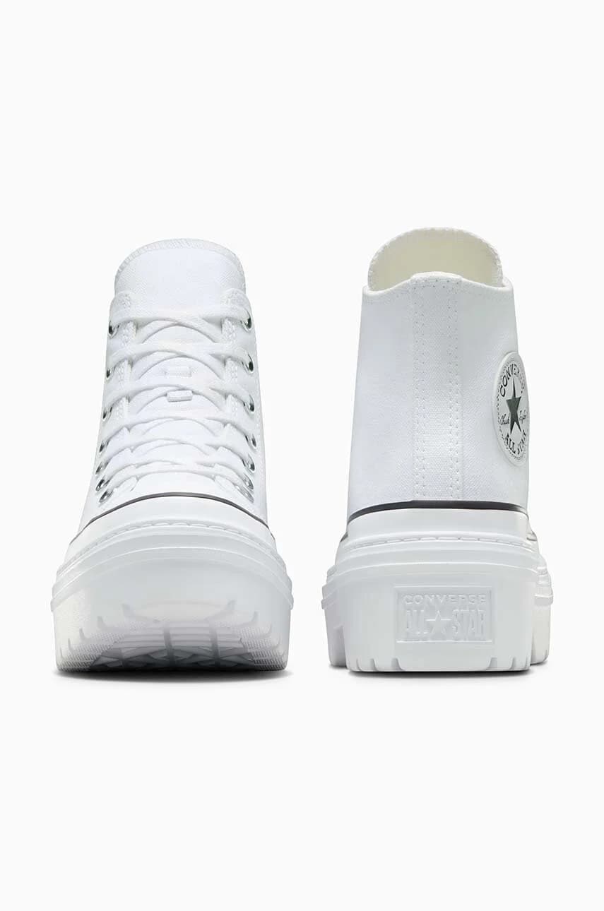 кроссовки Chuck Taylor All Star на каблуке с проборами - фото 3