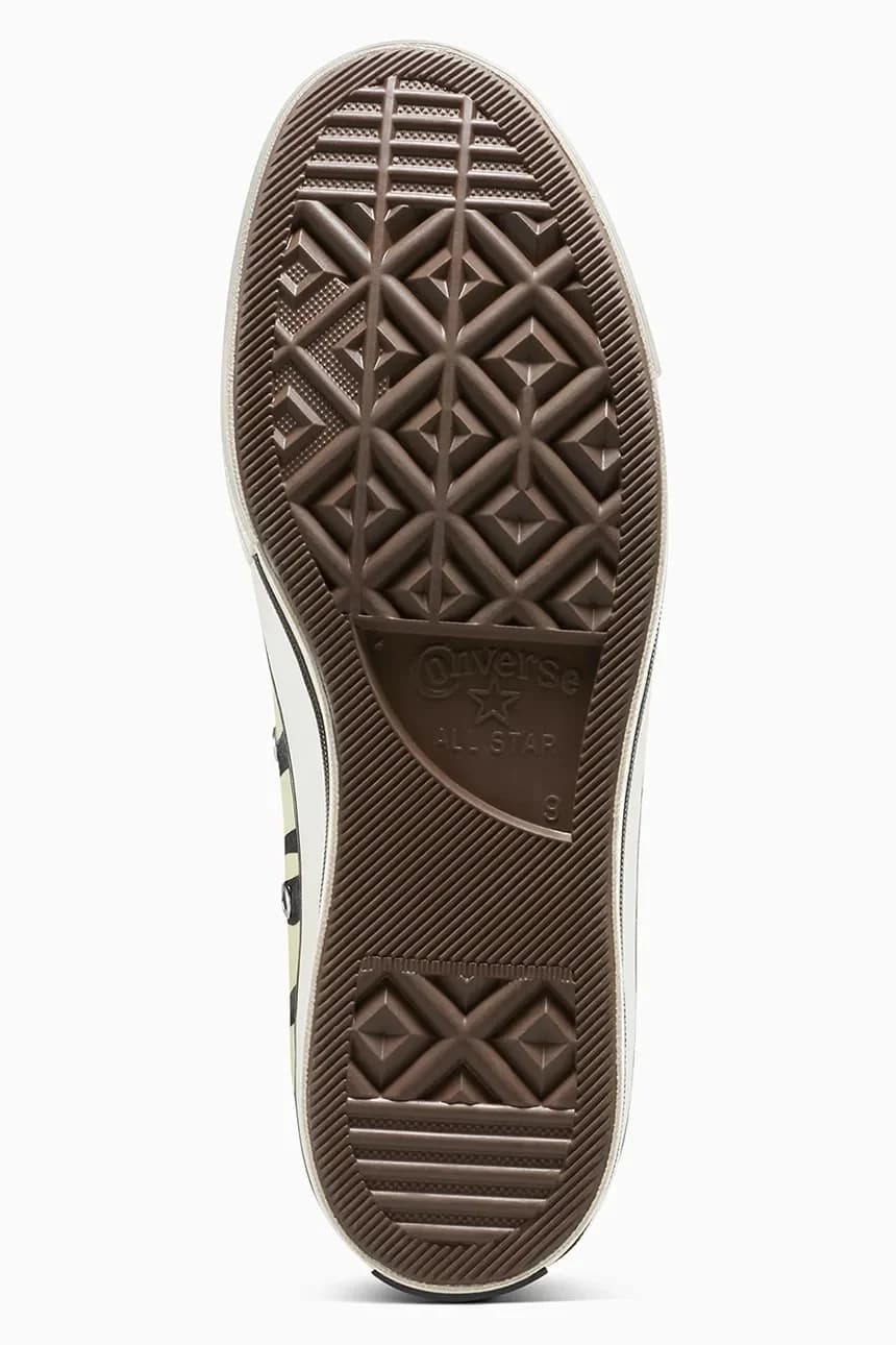 кроссовки Chuck 70 Glow In The Dark с зеброй - фото 6