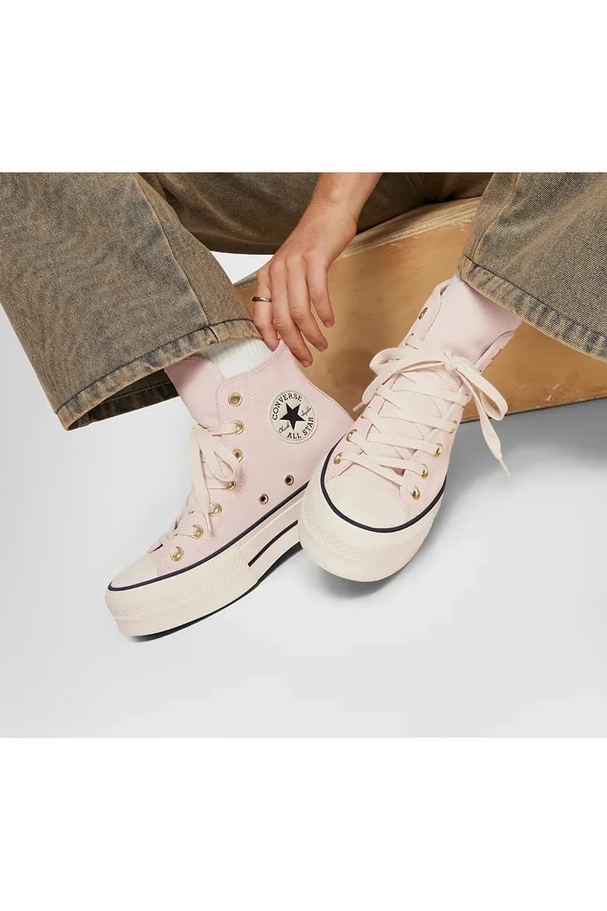 замшевые кроссовки Chuck Taylor All Star Lift - фото 8