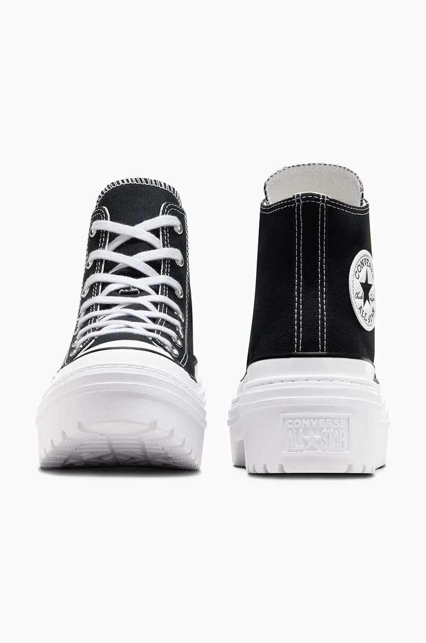 кроссовки Chuck Taylor All Star на каблуке с проборами - фото 3