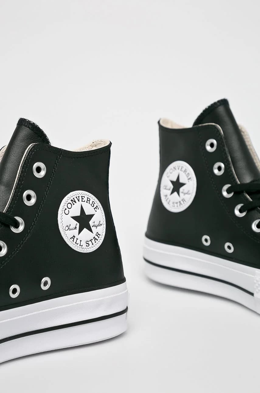 кроссовки Chuck Taylor All Star Lift черные для женщин - фото 3
