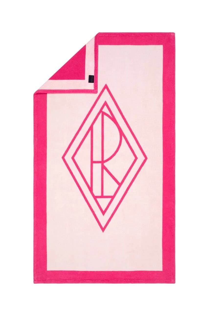 Пляжное полотенце Blair White/Maui Pink 100 x 170 см - фото 2