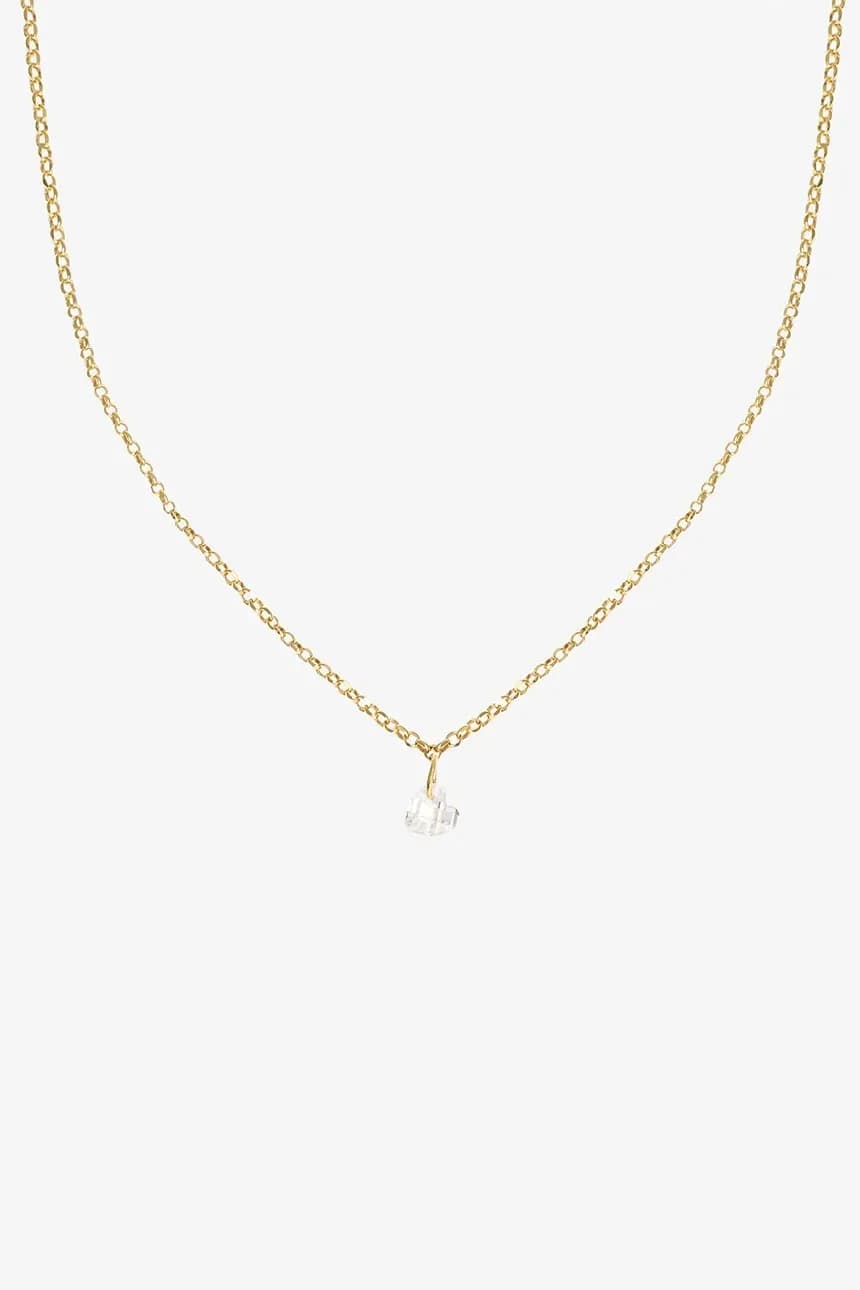 Серебряное колье GLAMOUR с позолотой - фото 2