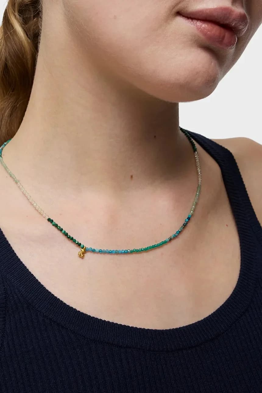 Колье с натуральными камнями - фото 5