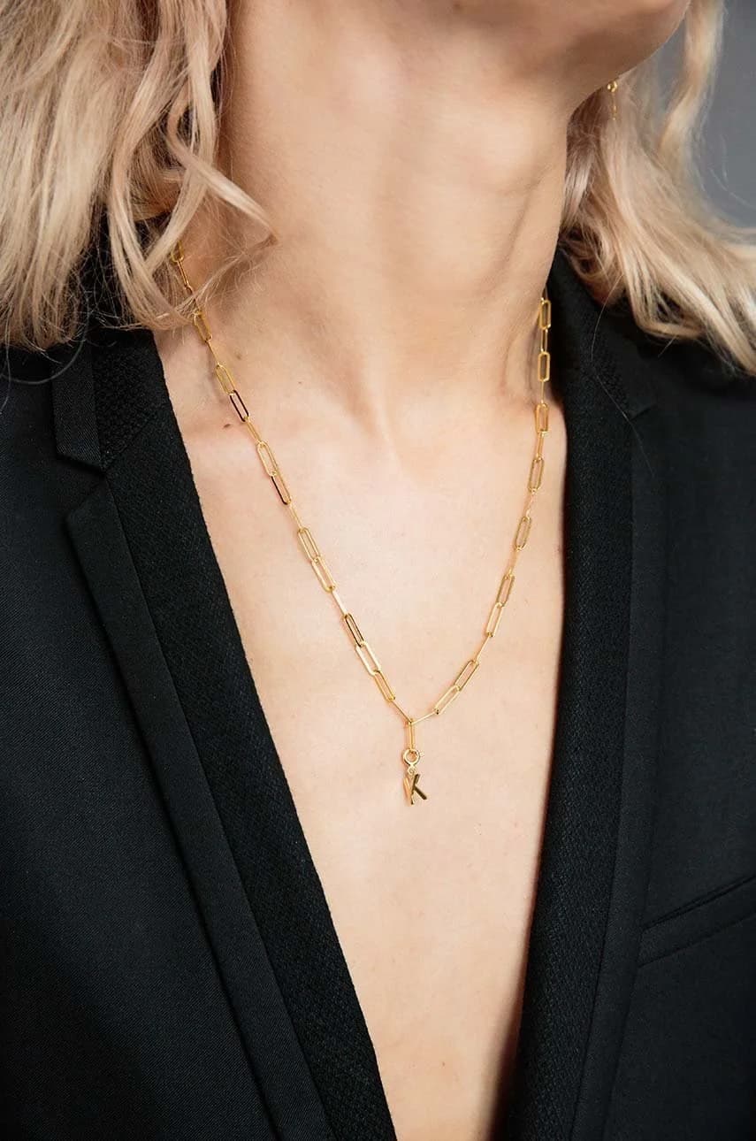 колье Mix It из позолоченного серебра - фото 2