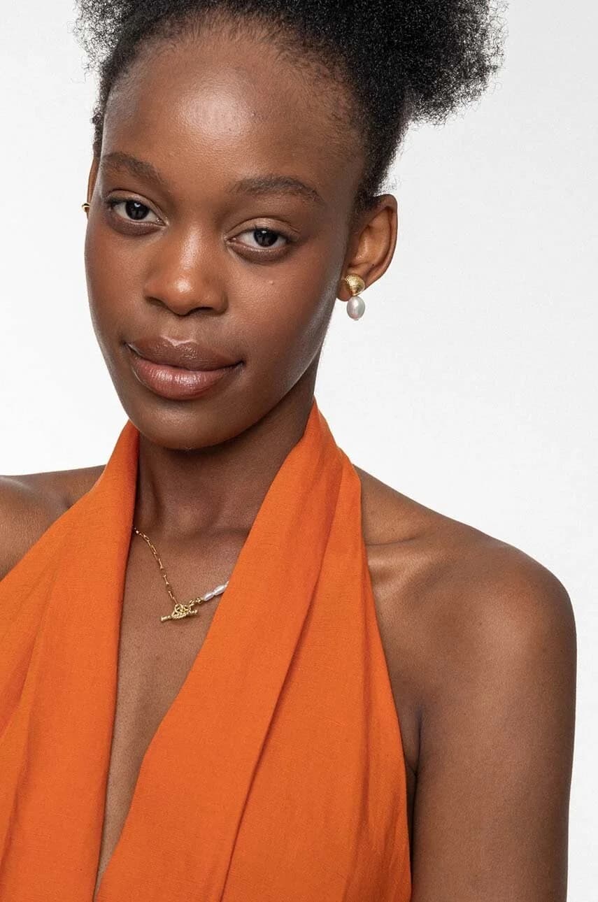 Позолоченное колье ARIEL - фото 5