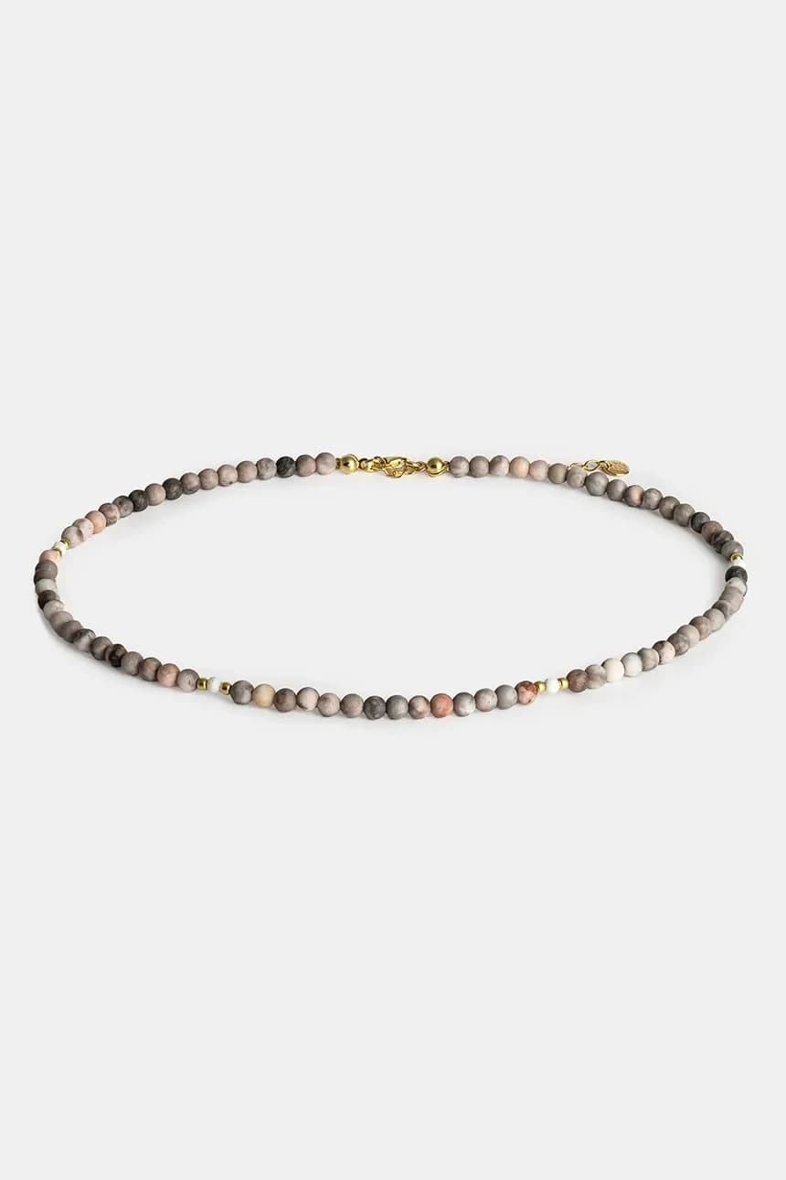 ЛЕТО серебряное колье с позолотой - фото 2