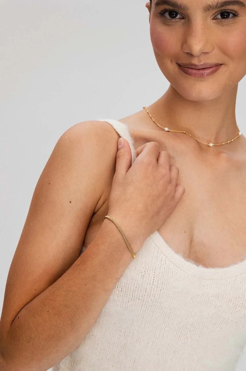 колье ARIEL из позолоченного серебра - фото 4