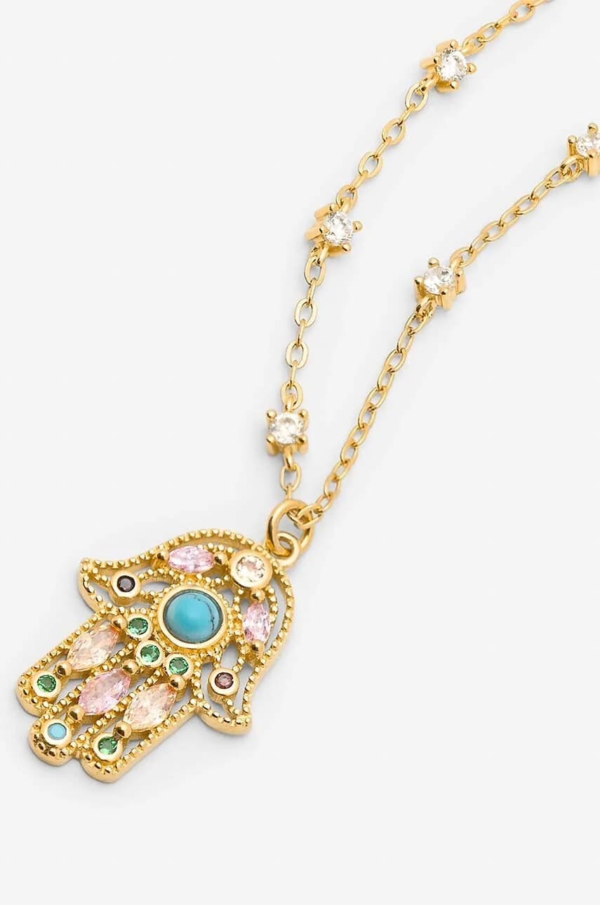 ВИНТАЖНОЕ серебряное позолоченное колье - фото 2