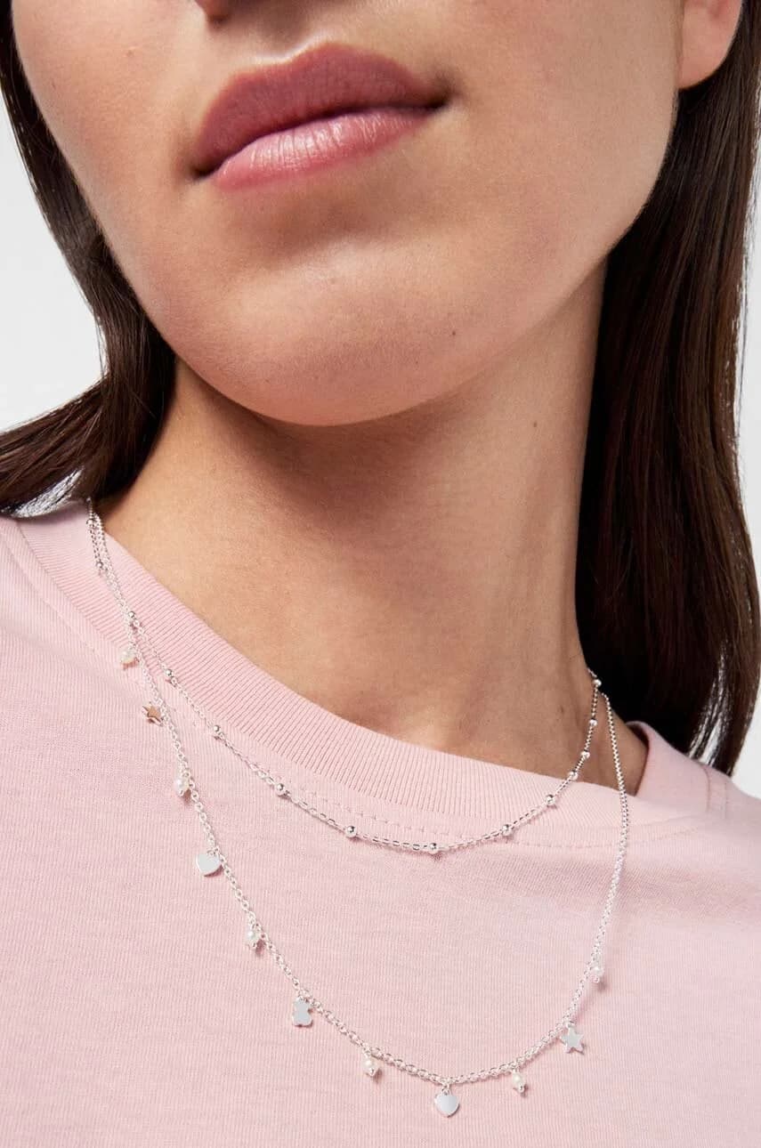 Серебряное колье-цепочка - фото 6