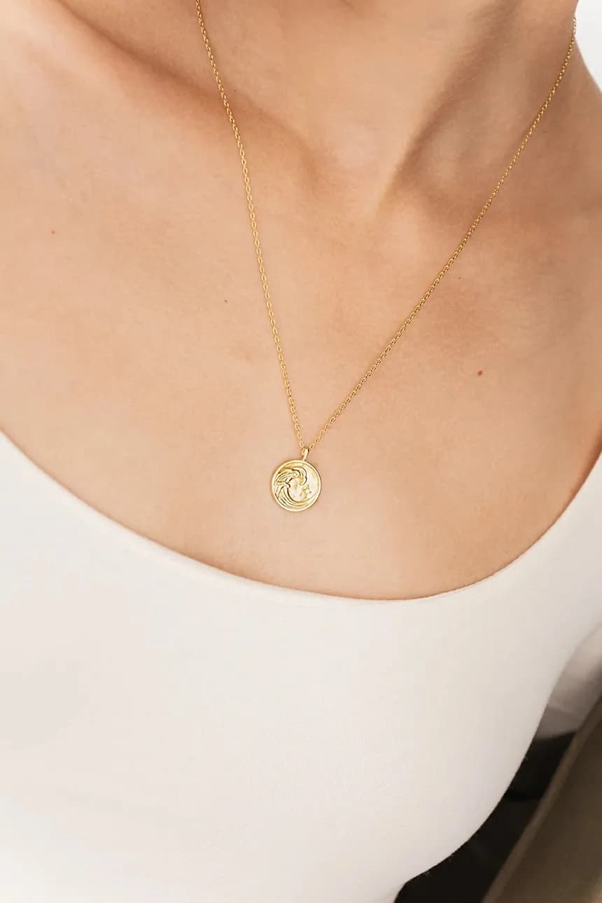 позолоченное колье BELIEVE - фото 6