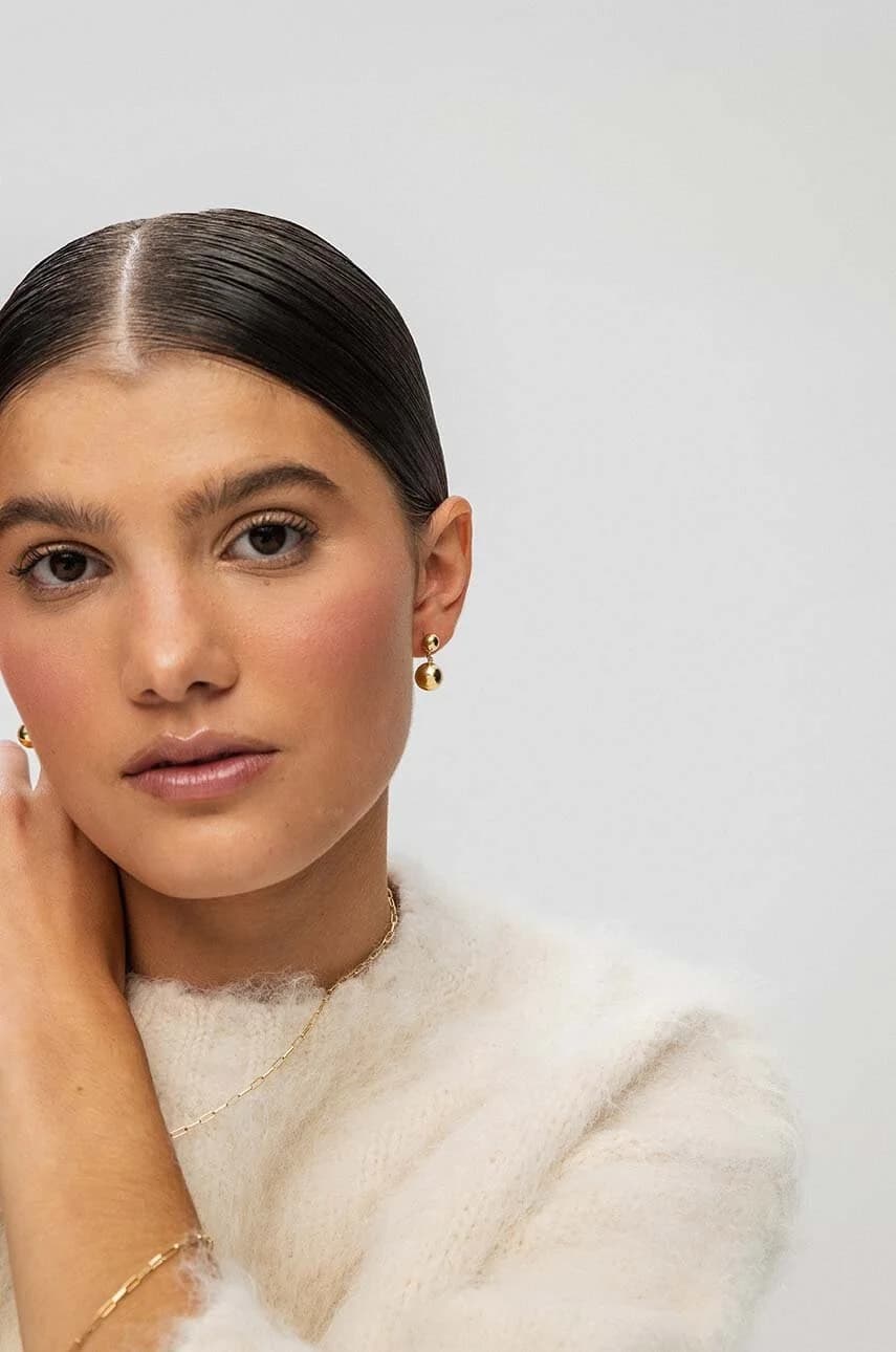 ВИНТАЖНОЕ серебряное позолоченное колье - фото 4