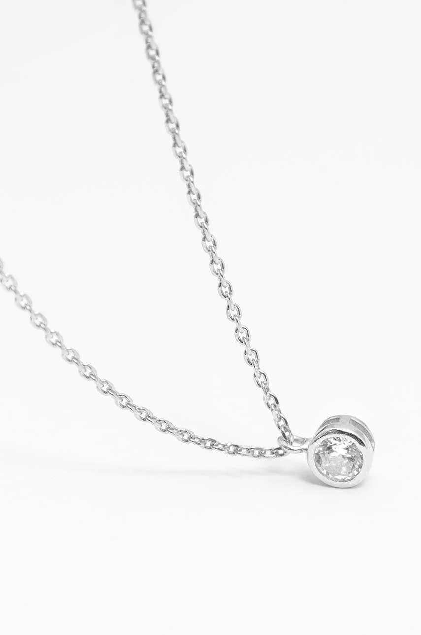 ГЛАМУР серебряное колье - фото 2