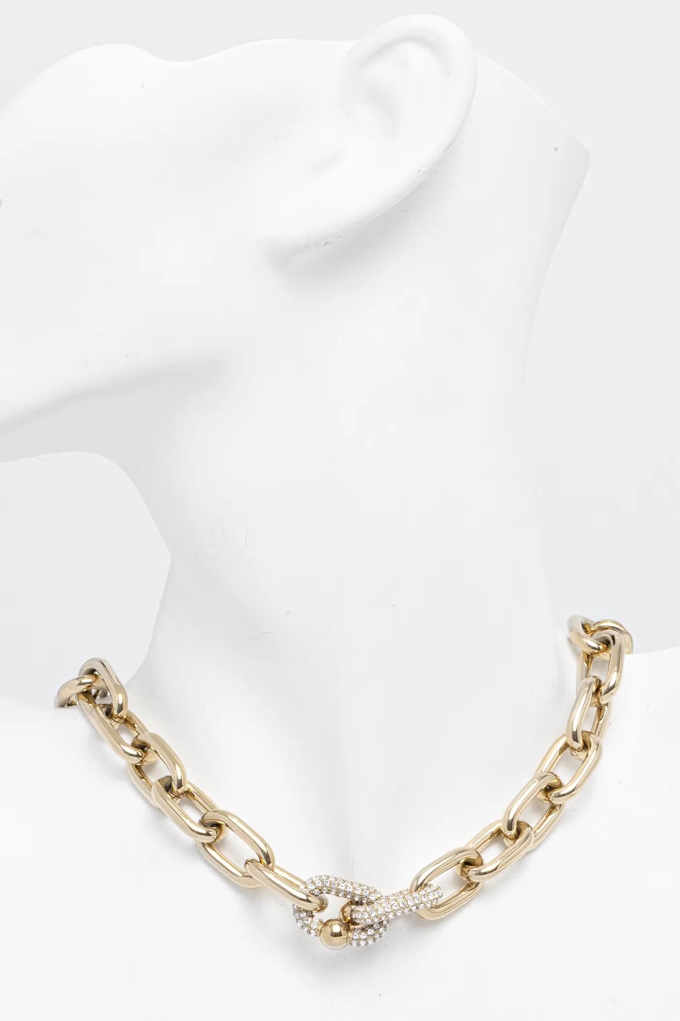 Женское металлическое колье - фото 3