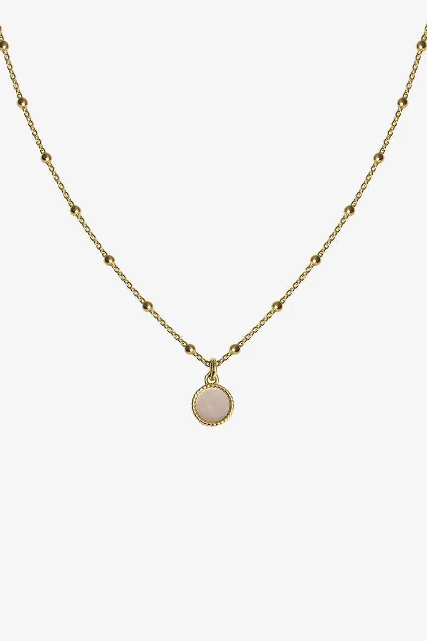 Позолоченное серебряное колье ARIEL