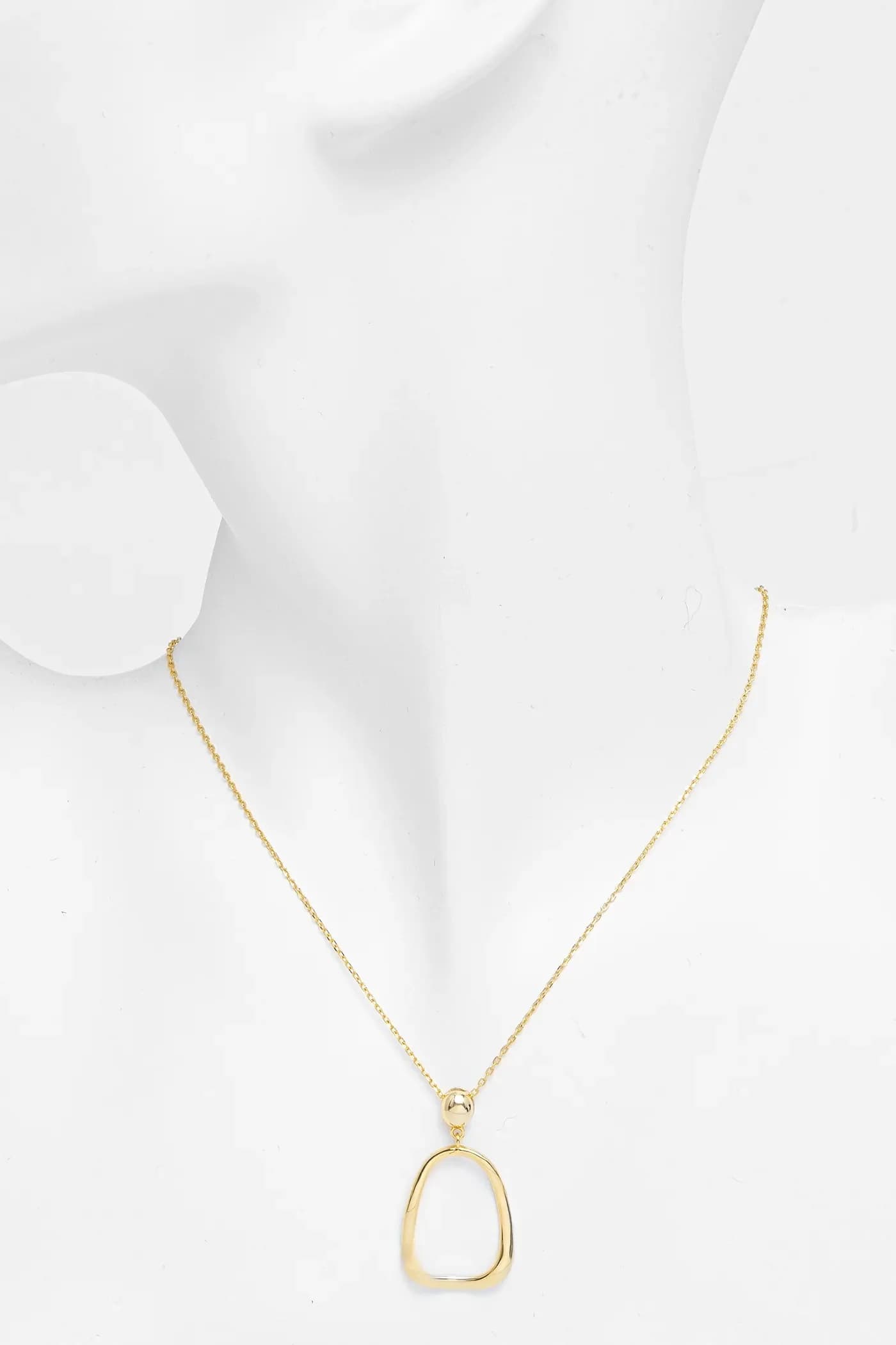 Позолоченное колье - фото 2