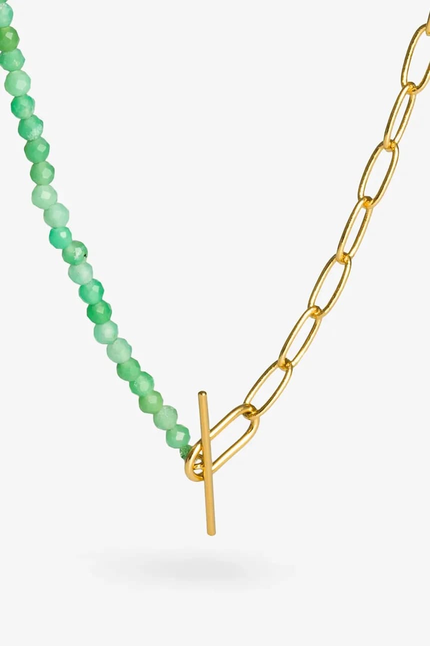 Позолоченное колье ЛЕТО - фото 2