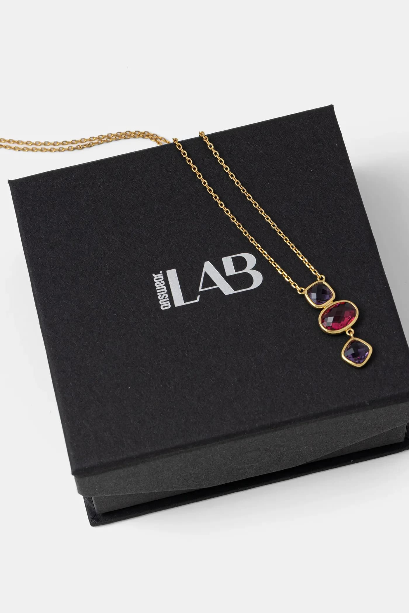 Колье из серебра 925 пробы с покрытием из 18-каратного золота. - фото 4