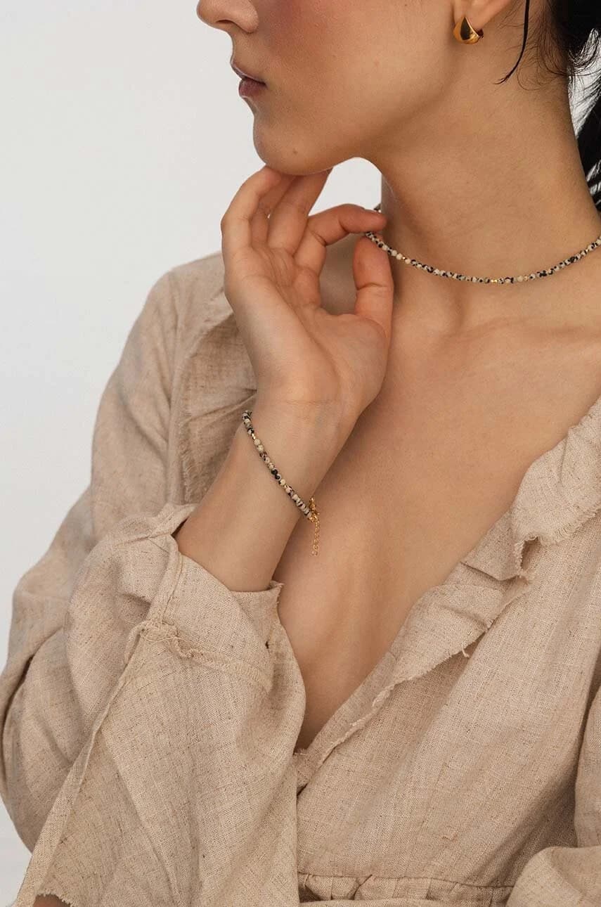 Колье с натуральными камнями ЛЕТО - фото 4