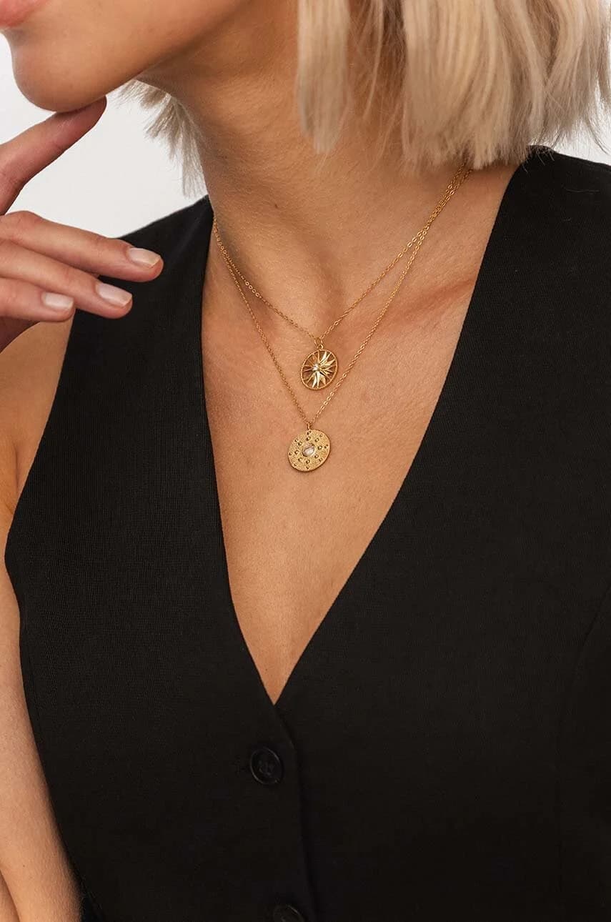 ВИНТАЖНОЕ серебряное позолоченное колье - фото 4