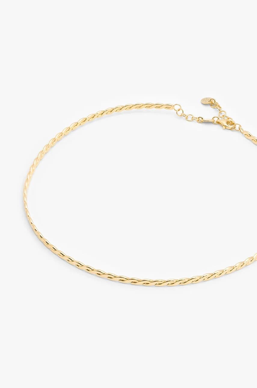 ВИНТАЖНОЕ серебряное позолоченное колье - фото 2