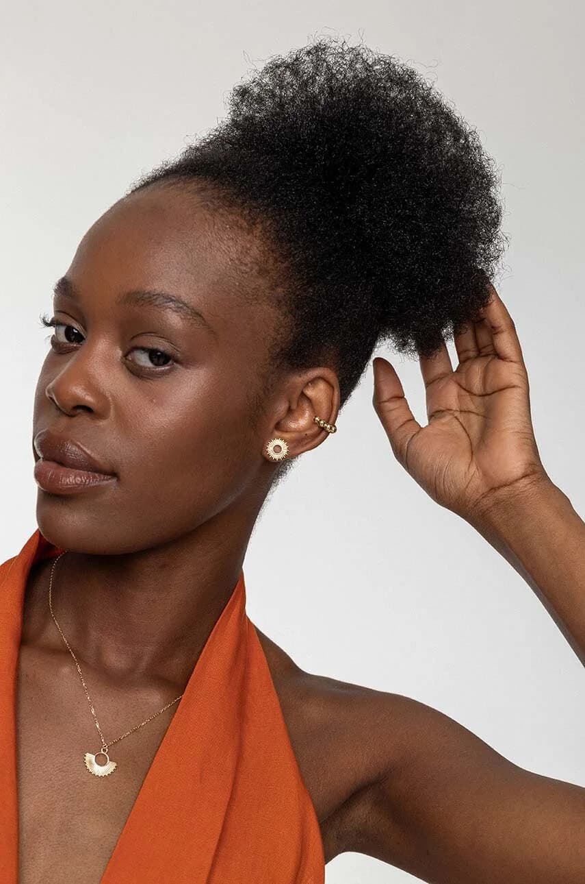 Позолоченное колье BLAIR - фото 3