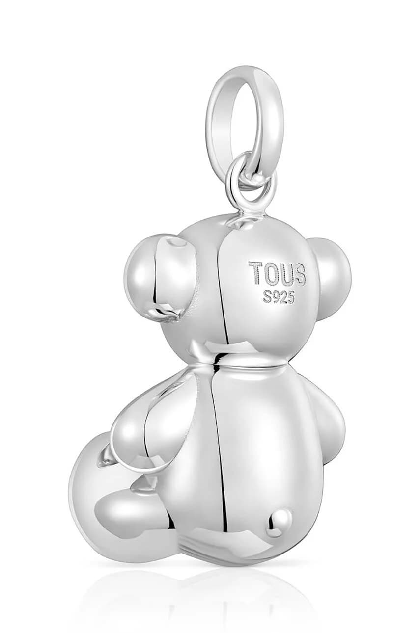 Серебряный кулон «Смелый медведь» - фото 3