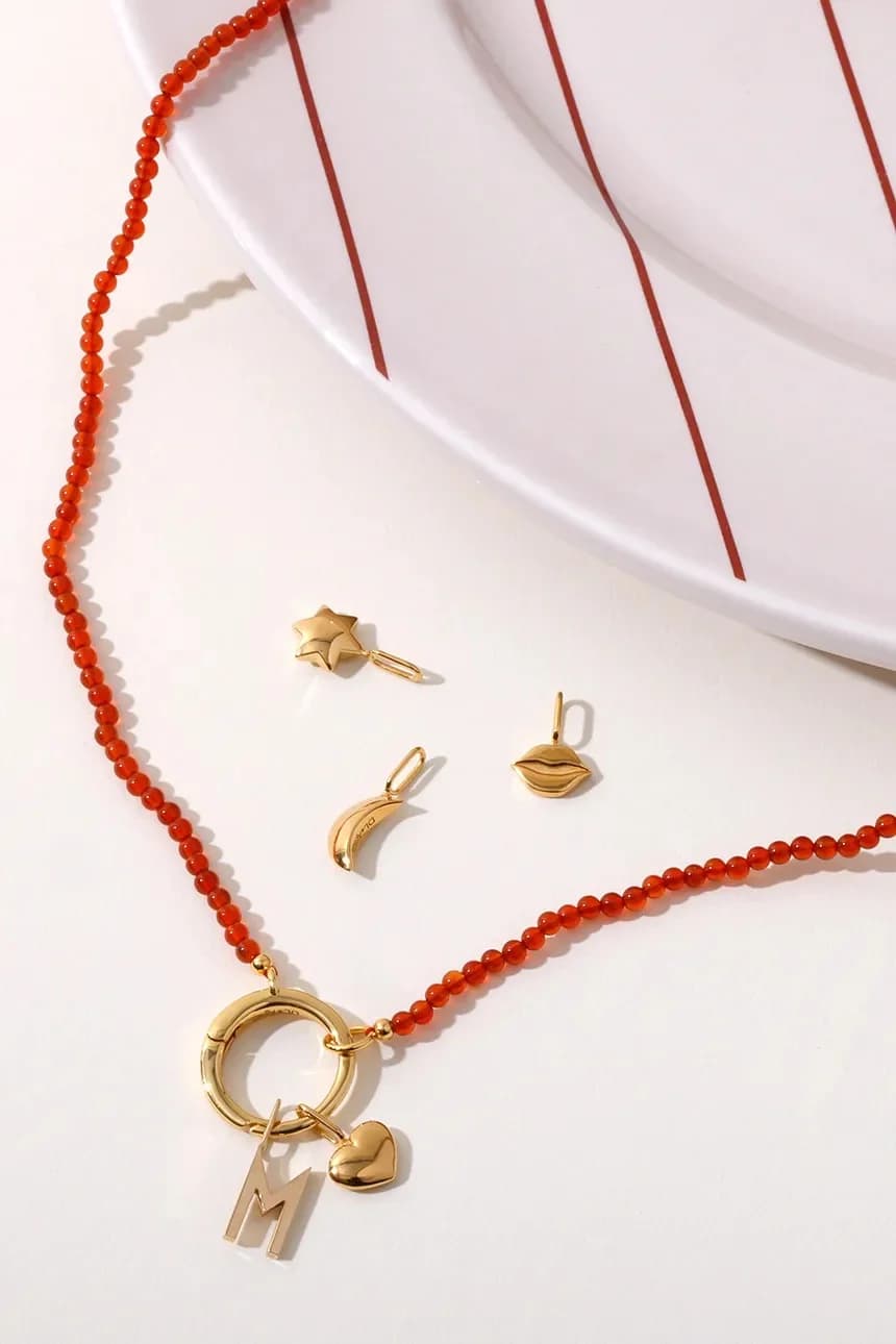 Позолоченный серебряный кулон - фото 3