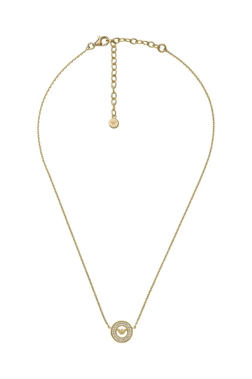 Серебряное колье с логотипом EAGLE - фото 2