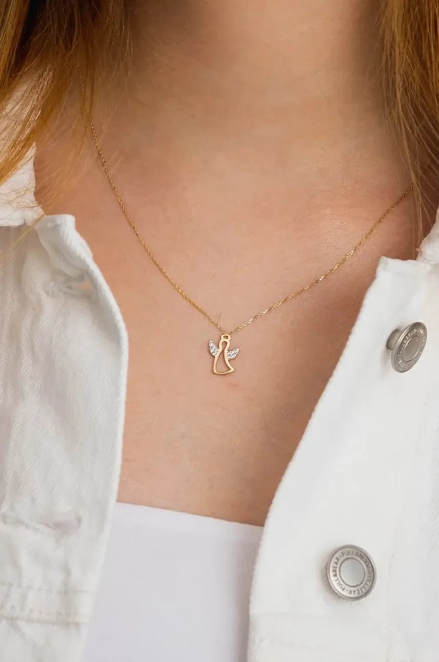 Сияющее золотое колье - фото 2