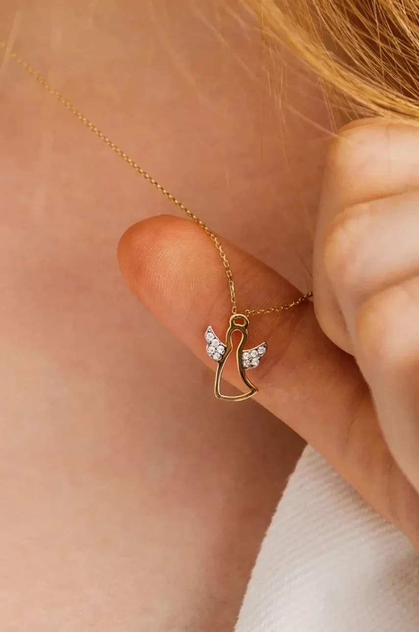 Сияющее золотое колье - фото 4