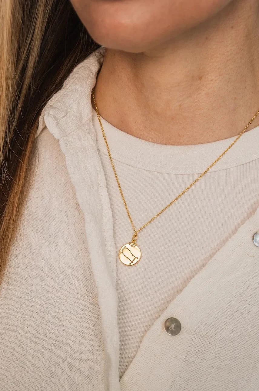 Позолоченное колье АМУЛЕТЫ - фото 3