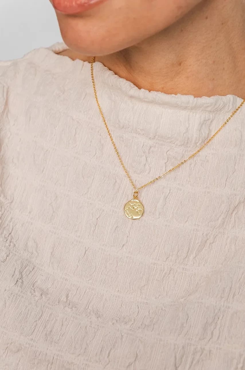 Позолоченное колье АМУЛЕТЫ - фото 3